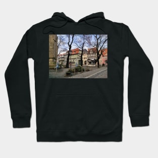 Half-timbered house in Quedlinburg Hoodie